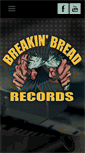 Mobile Screenshot of breakinbreadrecords.com